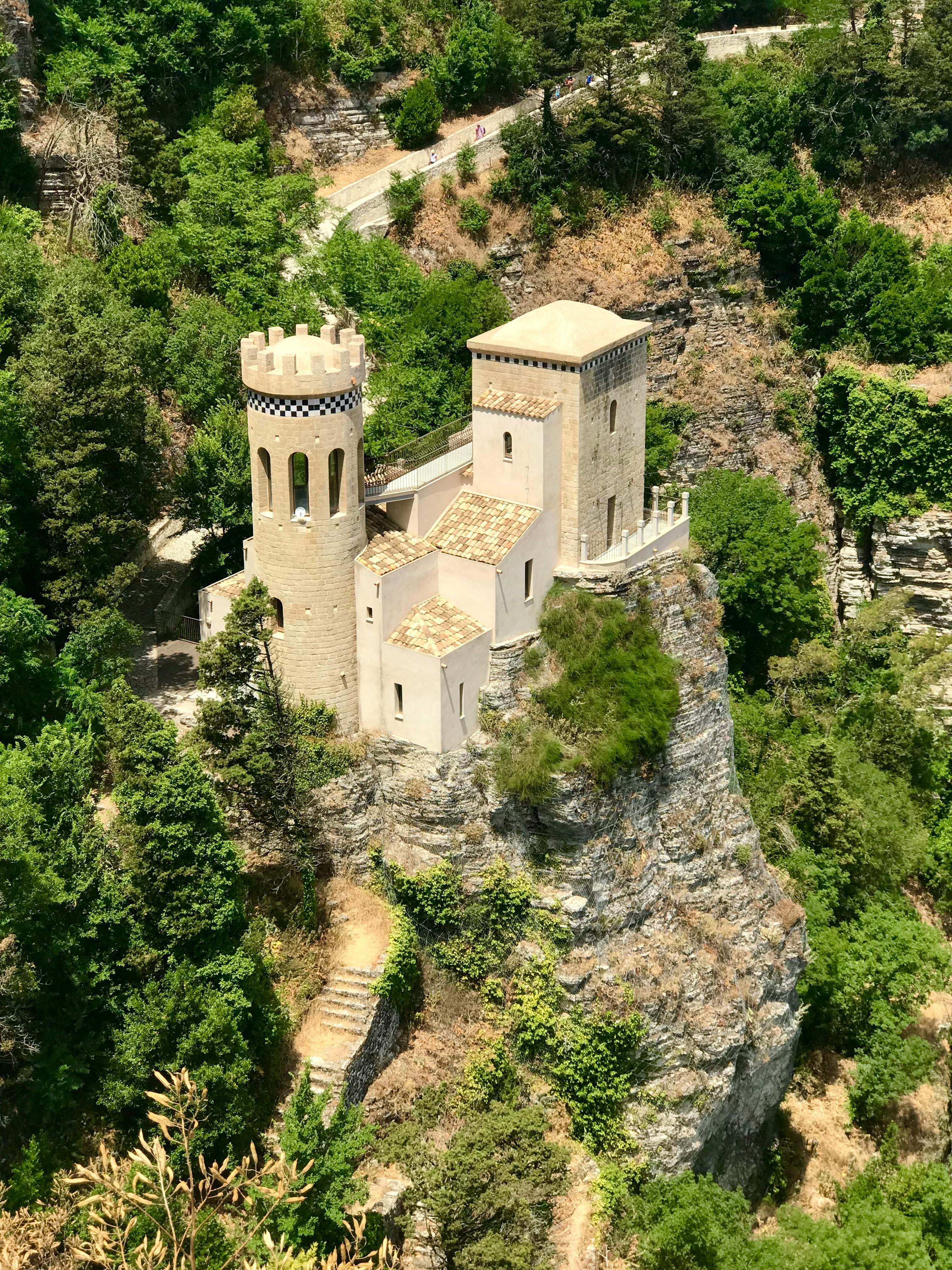 Medieval castle in Erice